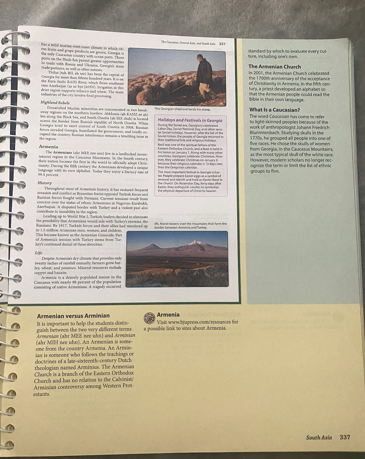 Cultural Geography Teachers Edition Book B Fourth Edition CD Not Included