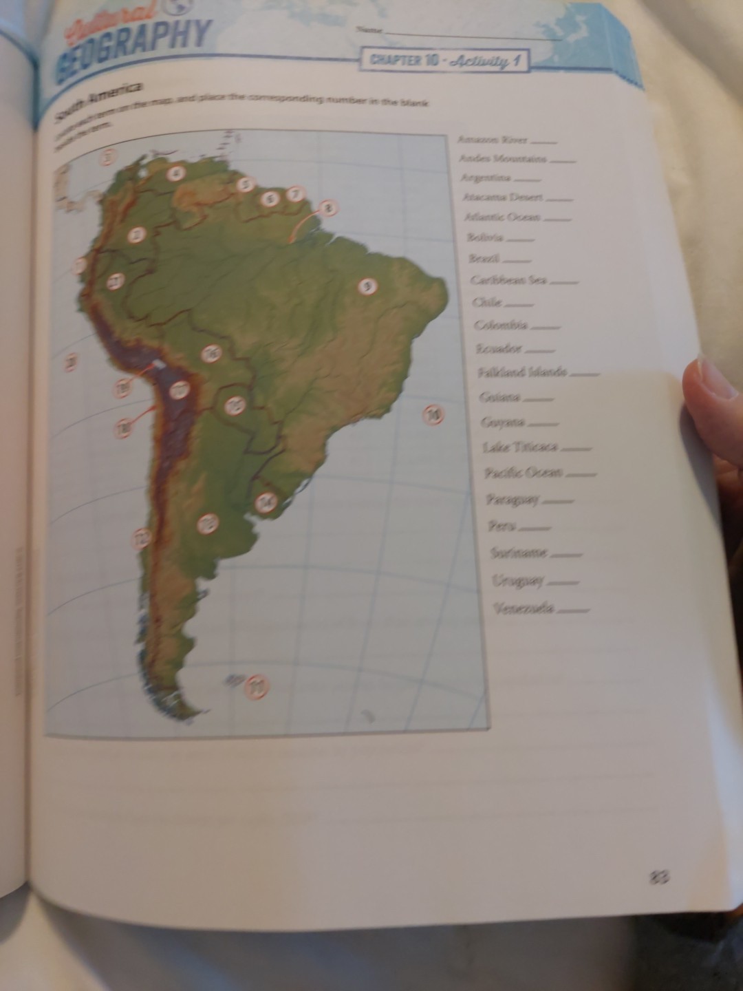 BJU Press Cultural Geography Student Activities Manual 4th Edition 294306