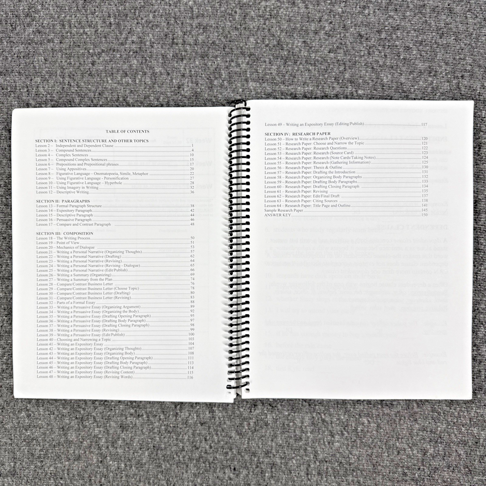 Essentials in Writing 8 Student book w/ Answer Key, 4 DVDs Matthew Stephens 2019