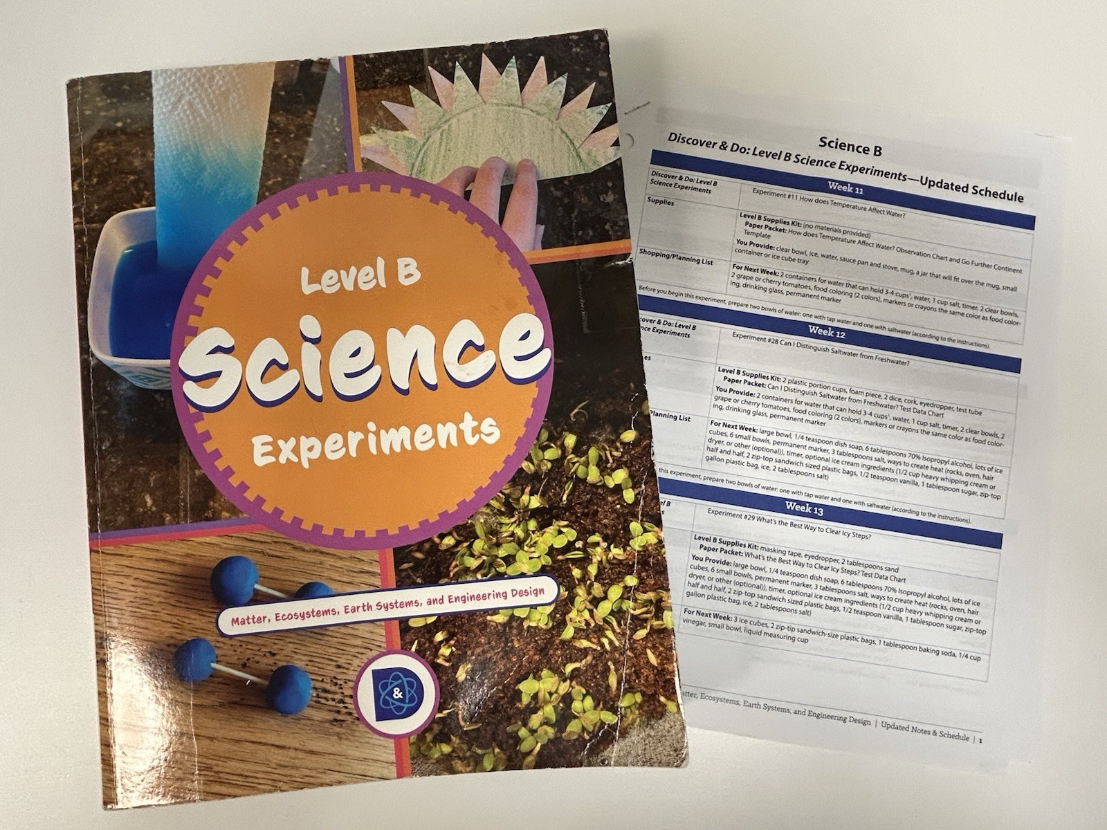 Sonlight Science B, 5-Day, Complete Books, Instructor Guide & Experiments