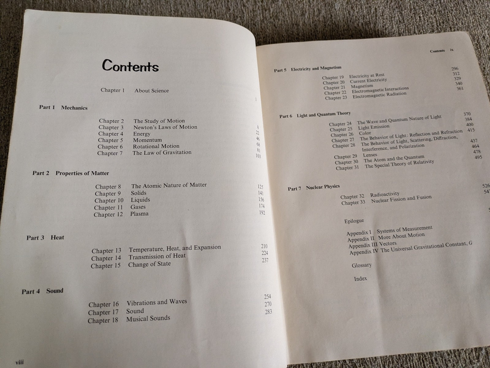 Conceptual Physics, Second Edition | Paul G. Hewitt | 1974 Hardcover | 7th Print