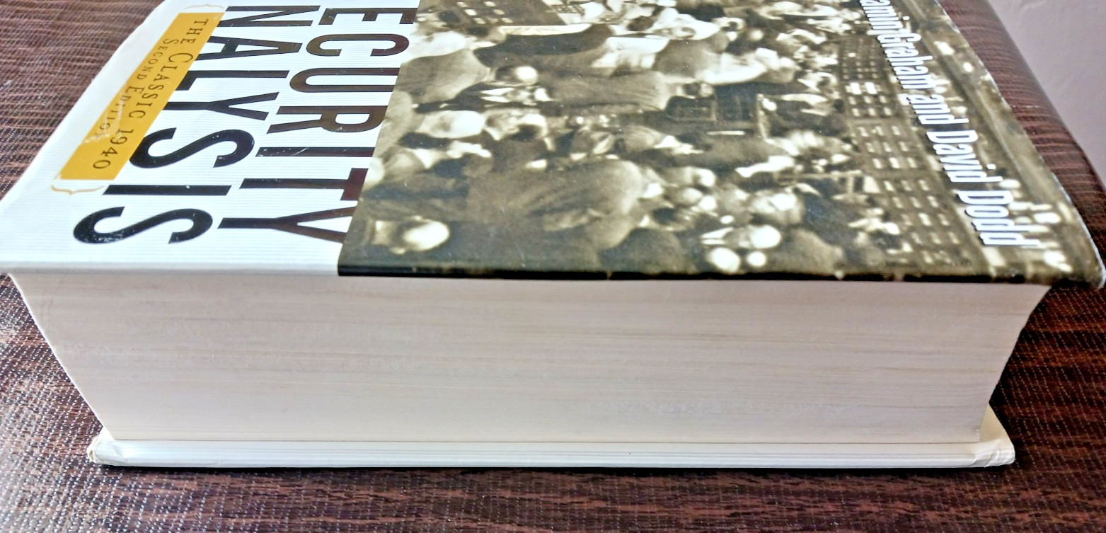 Security Analysis -The Classic 1940- Second Edition by Benjamin Graham – HC
