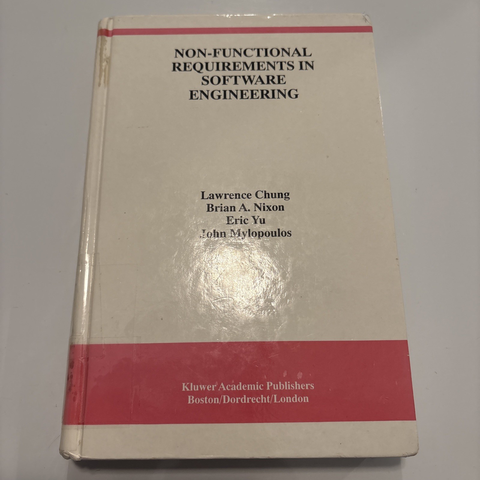 International Series in Software Engineering Ser.: Non-Functional…