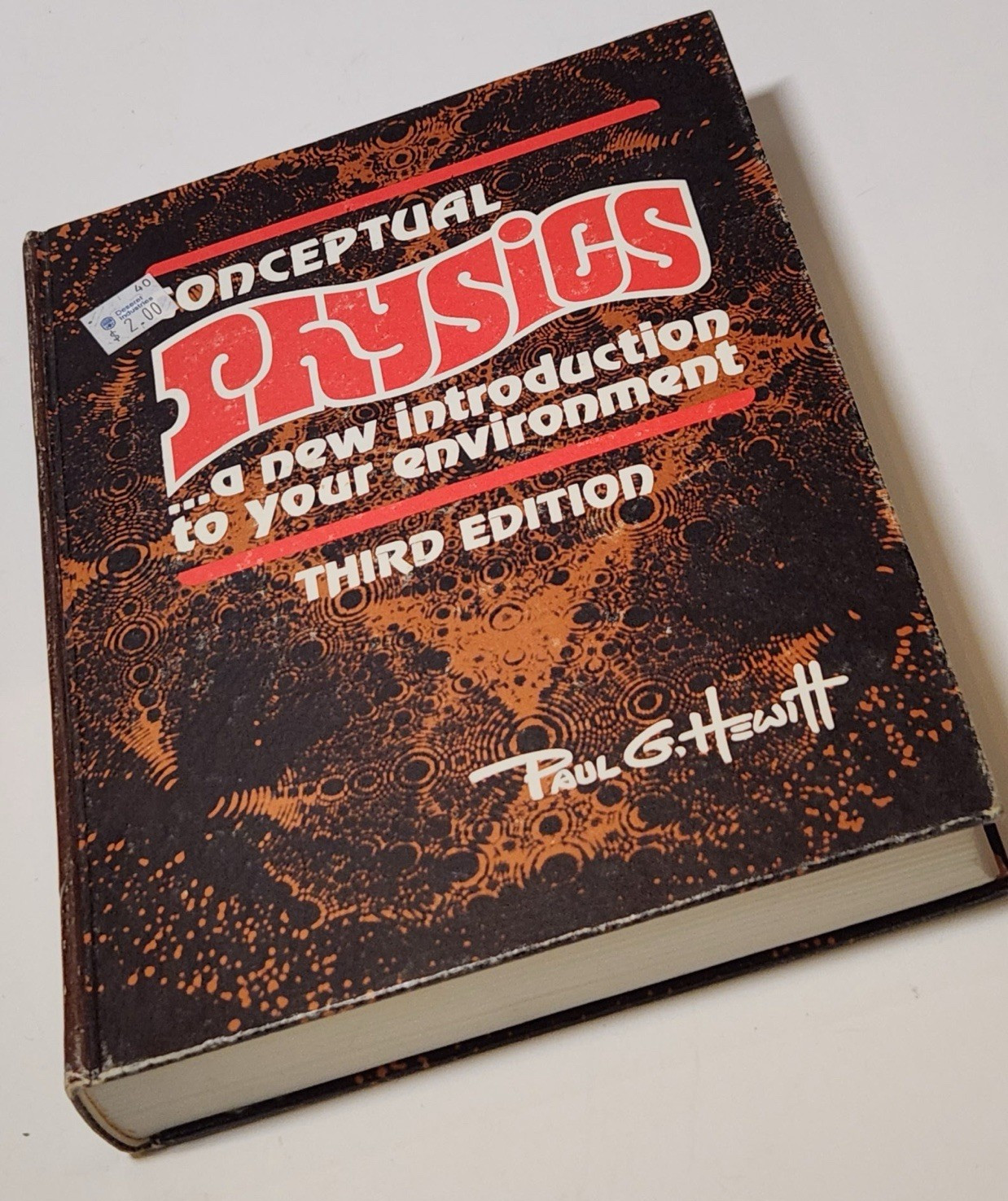 Conceptual Physics 3rd Edition Paul G. Hewitt 1977 First Printing Hardcover