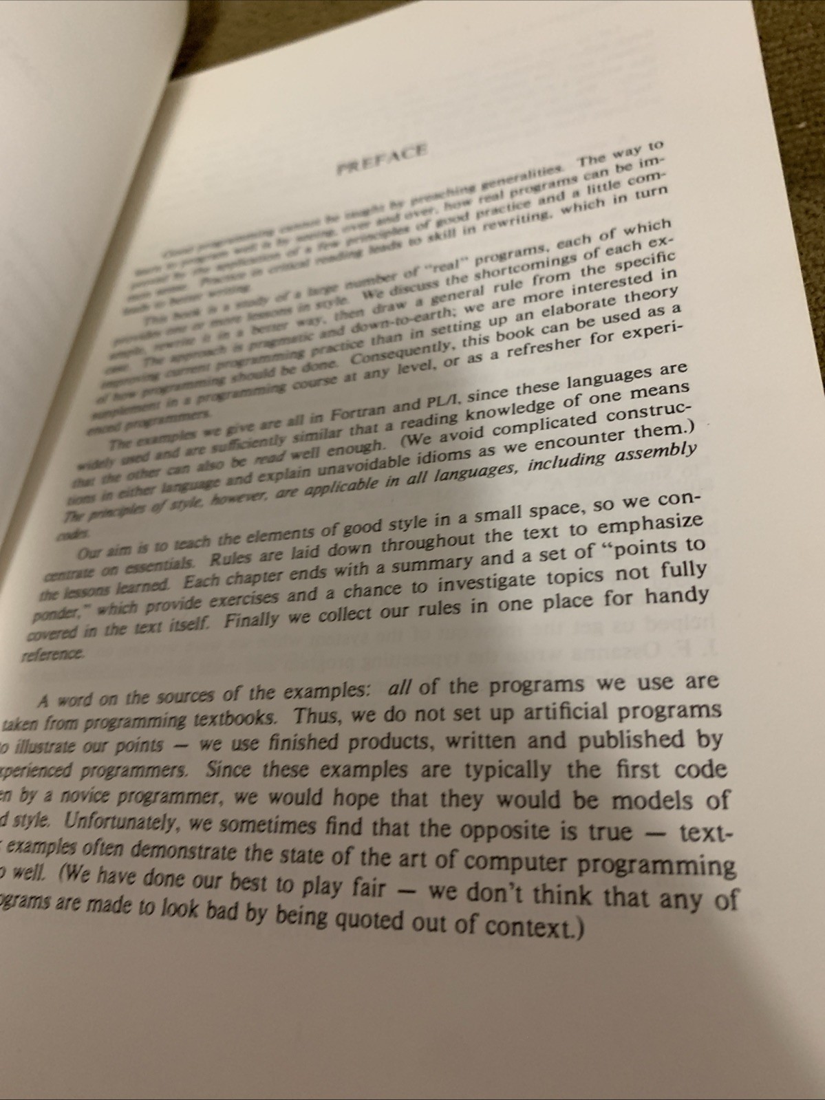 THE ELEMENTS OF PROGRAMMING STYLE By Brian W. Kernighan & P. J. Plauger