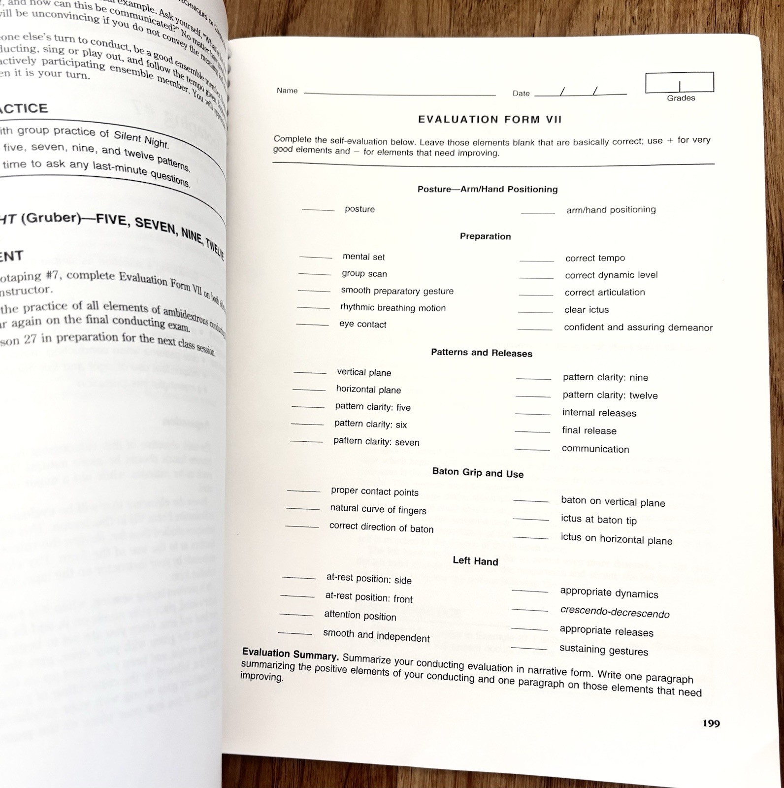 Basic Techniques of Conducting Workbook by Kenneth H. Phillips 1997 Spiral Book