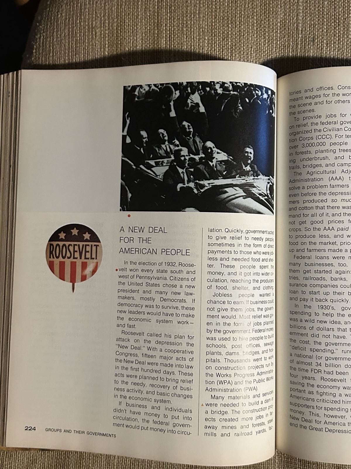 Vtg So-Sci Txtbk ‘Settings For Change The Social Sciences- Concepts & Values ‘77