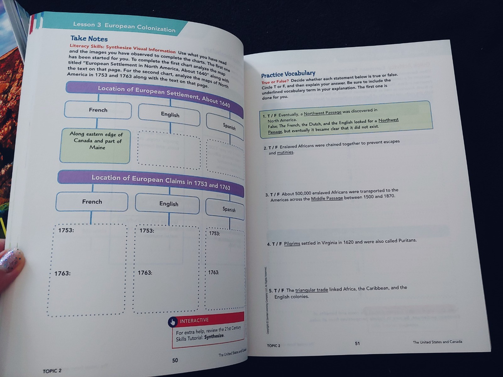 MyWorld Interactive: World Geography – Active Journal Workbook – Homeschool