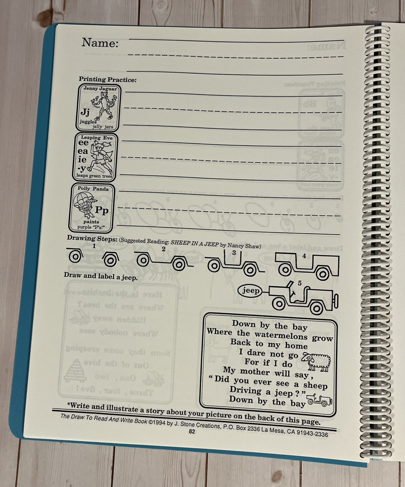 The Animated Literacy Story Draw To Read And Write Book Jim Stone 2000 Learning