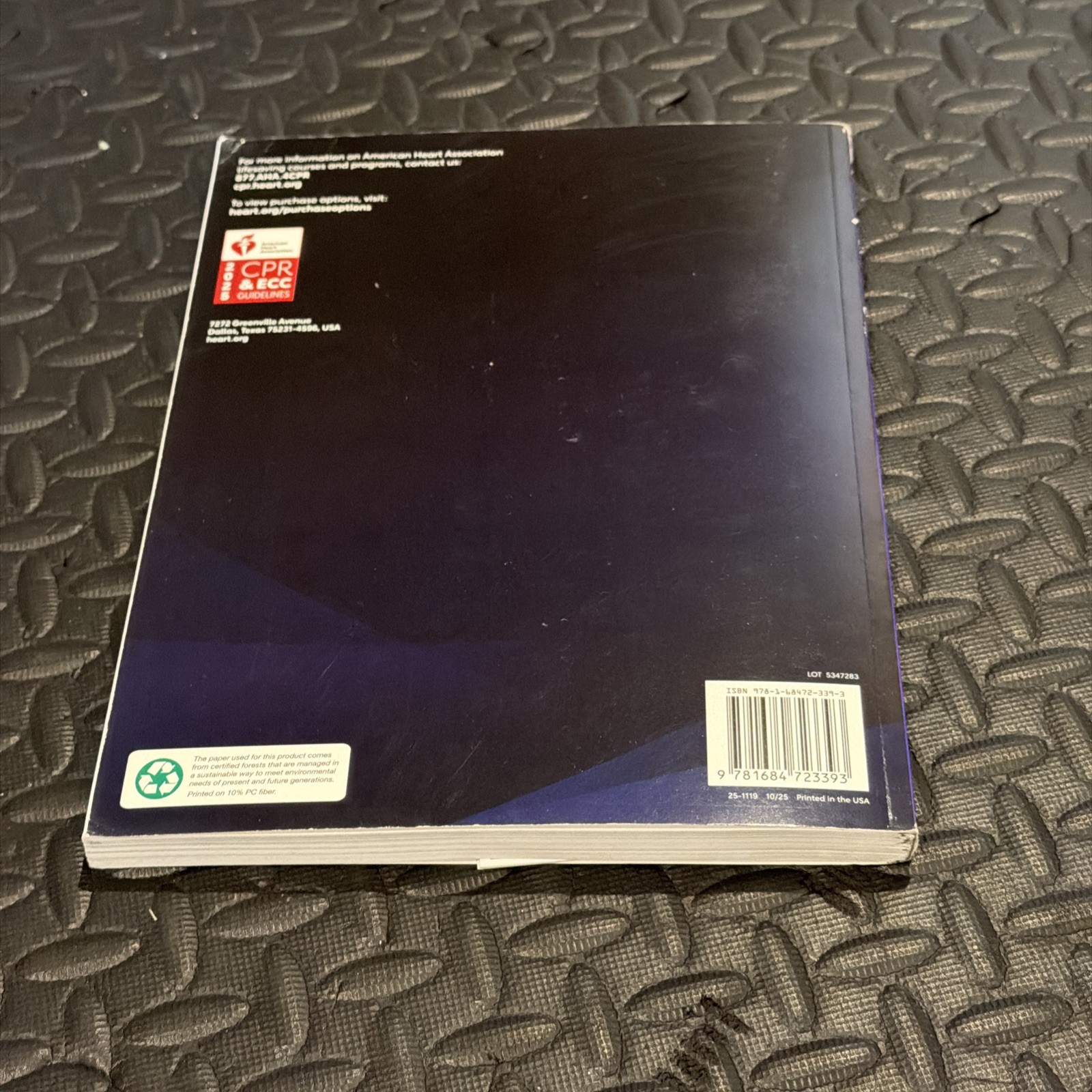 NEW!! 2025 PALS Pediatric Advanced Life Support Provider Manual- American Heart