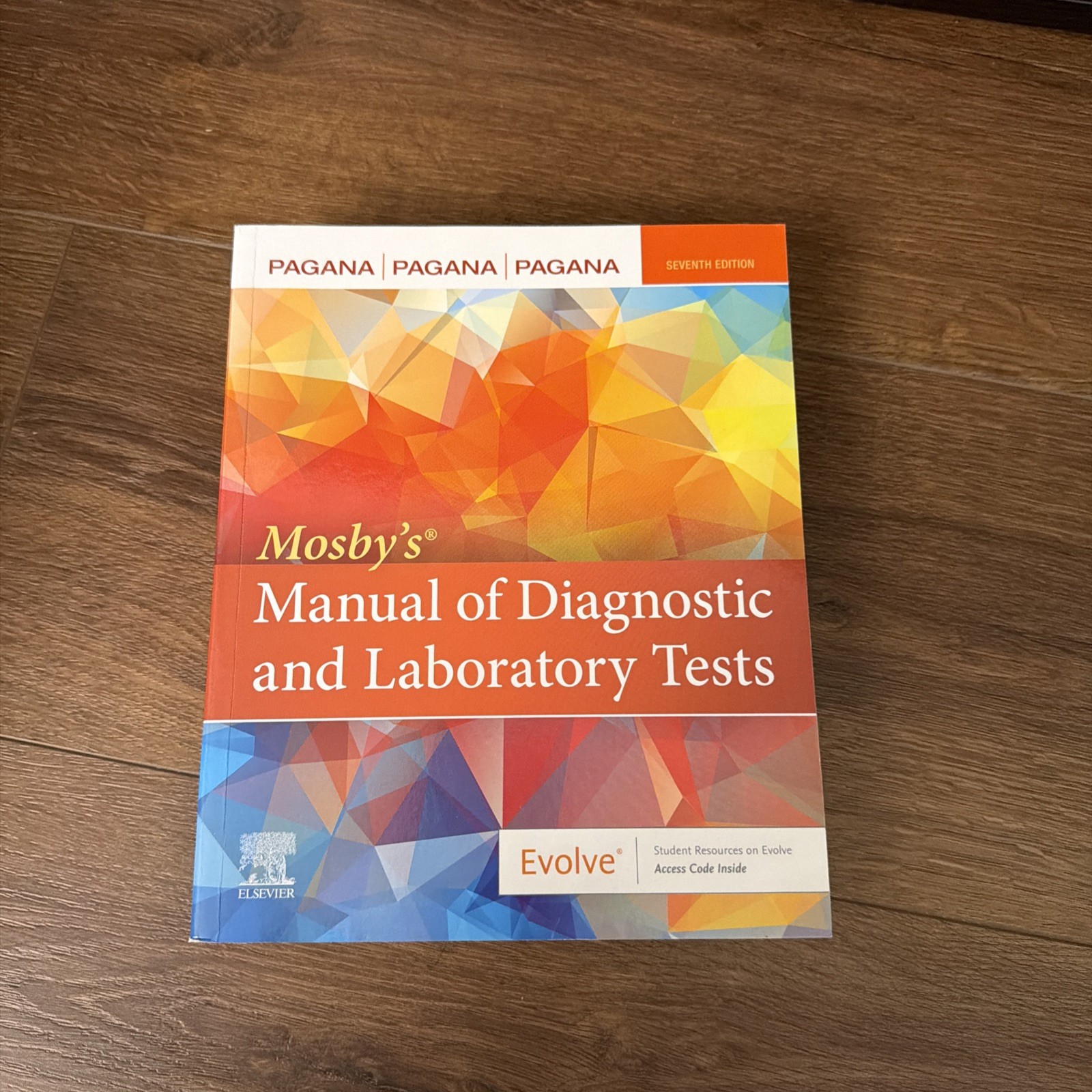 Mosby’s Manual Diagnostic & Laboratory Tests 7th Ed Pagana 2021 Paperback