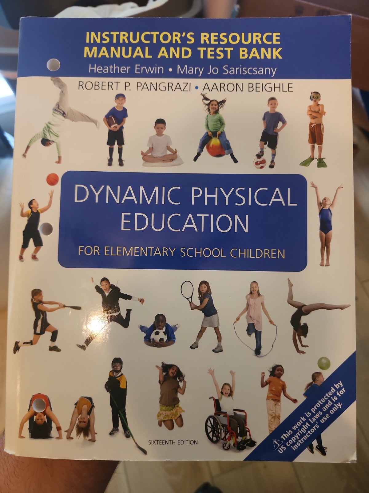 Instructor Resource – Dynamic Physical Education for Elementary School Children