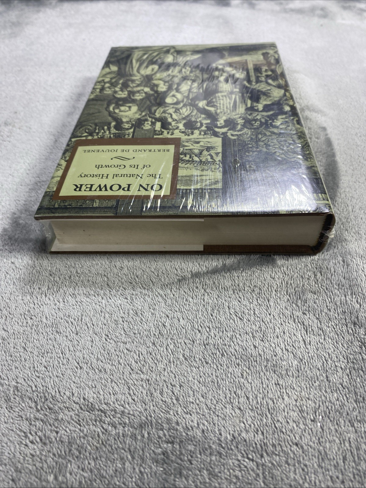 On Power Natural History of Growth Book Bertrand De Jouvenel Liberty HC SEALED