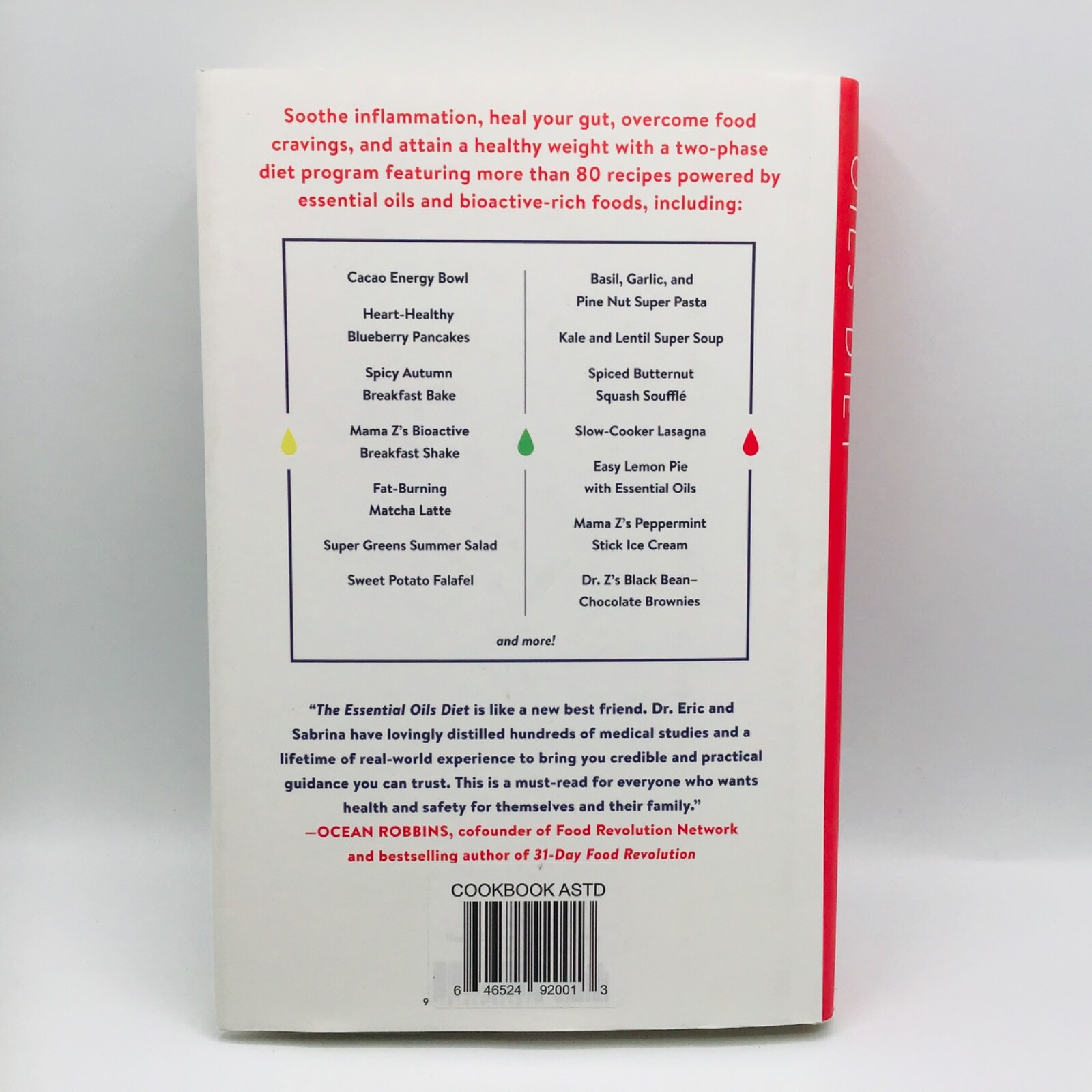 The Essential Oils Diet Book Hardcover Book Lose Weight Transform Your Health