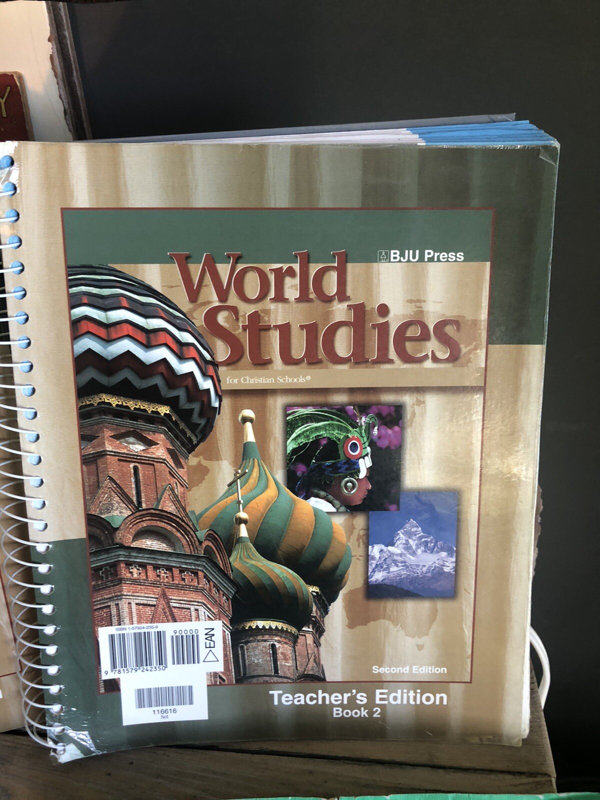 Bob Jones University grade 7 Christian homeschool curriculum World Studies