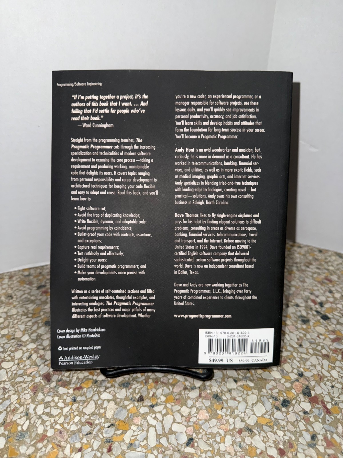 The Pragmatic Programmer: From – Paperback, by Hunt Andrew; Thomas – Very Good