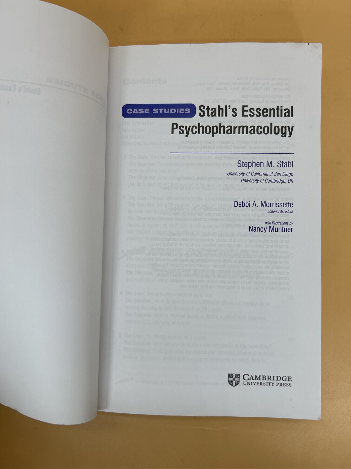 Case Studies Stahl’s Essential Psychopharmacology Stephen M Stahl. Science. Medi