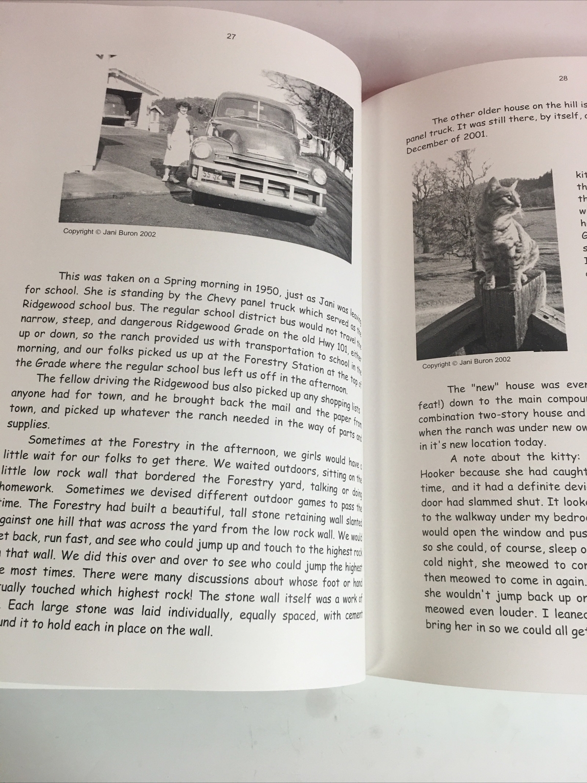 RIDGEWOOD RANCH: STORY AND PHOTOS OF THE 1940s By Jani Buron, 2002, PB 1st Print