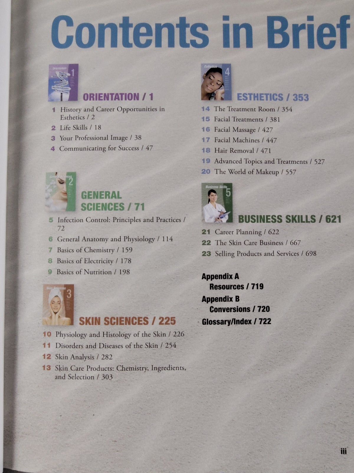 Milady Standard Esthetics Fundamental Lot (3) Textbook Workbook Exam Review ST46