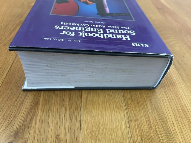Handbook for Sound Engineers: The New Audio Cyclopedia 2nd Edition – VERY GOOD