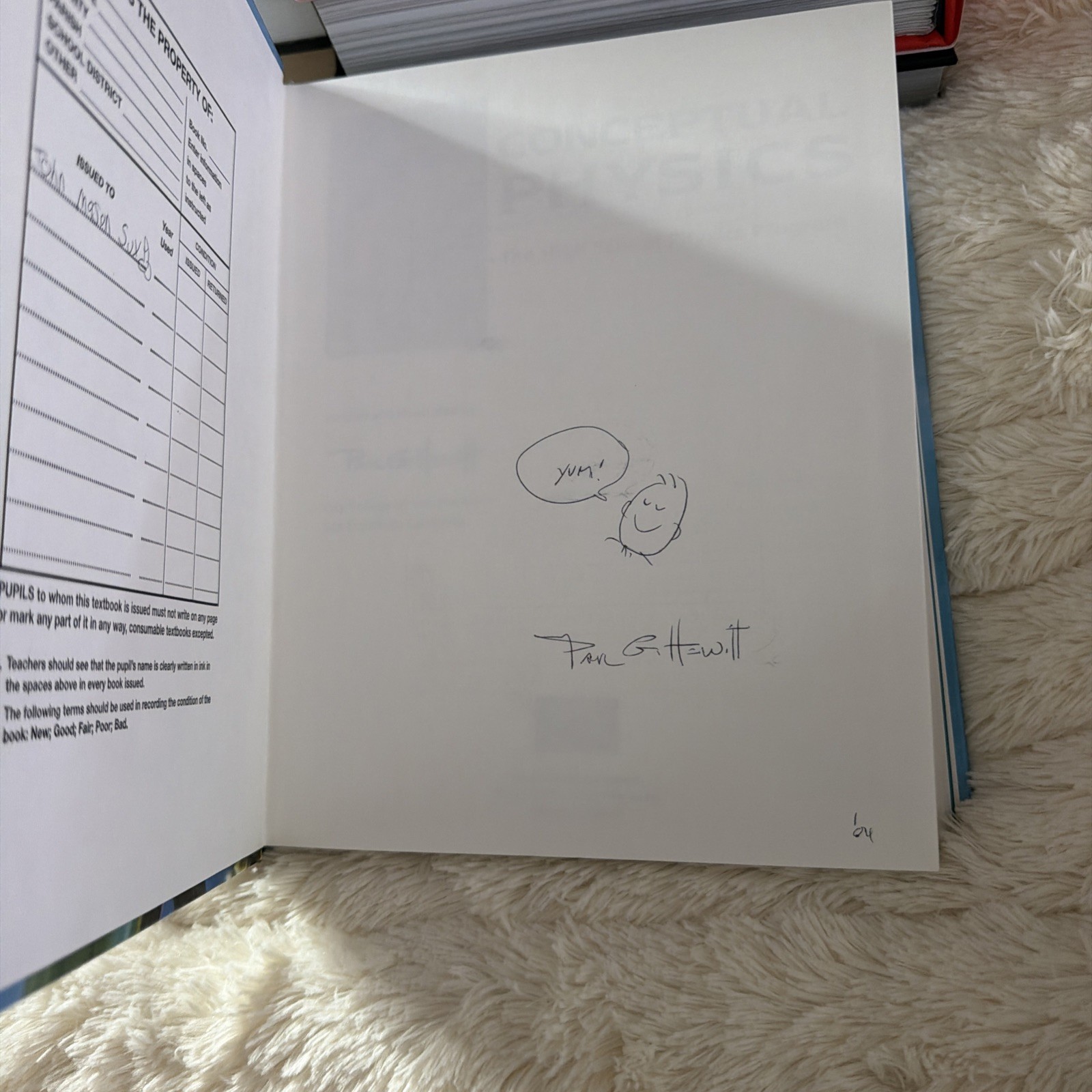 SIGNEDConceptual Physics by PrenticeHall DirectEducation Staff and Paul G.Hewitt