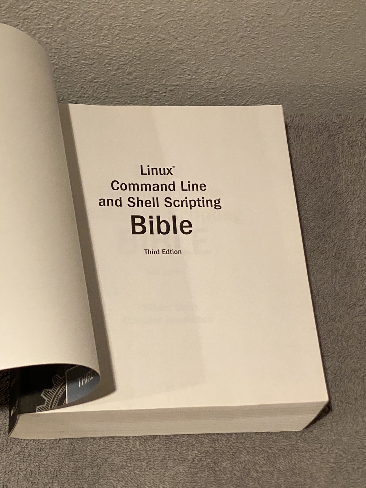 Linux Command Line and Shell Scripting Bible by Richard Blum 3rd Ed. 2015 In EUC