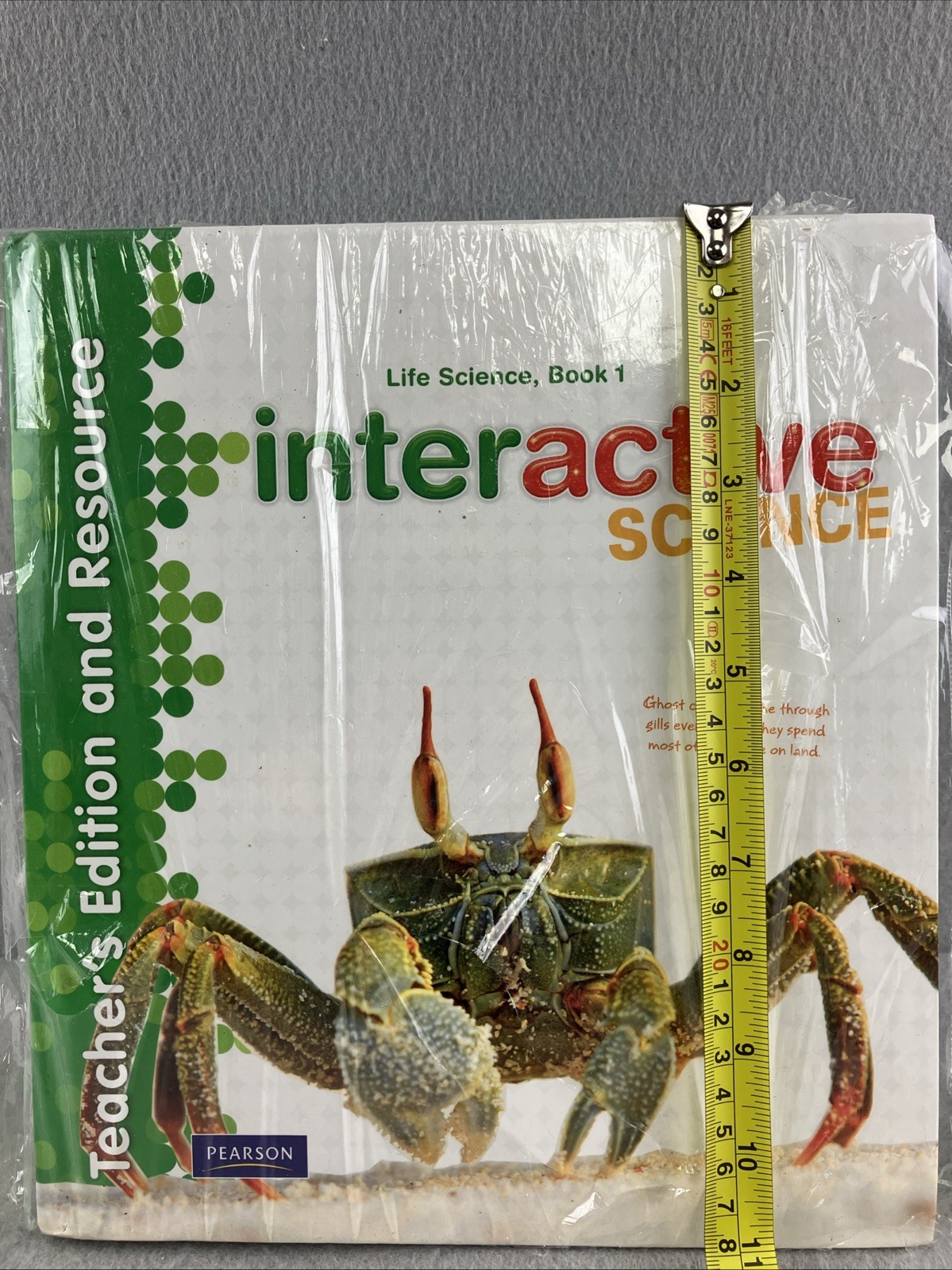 Interactive Science Life Science V 1-3 TEACHER’S EDITION and RESOURCE Pearson