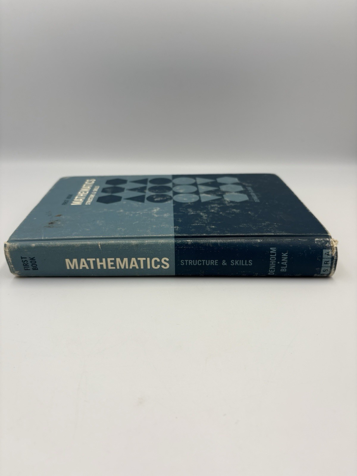 Mathematics Structure & Skills First Book Textbook (2968) Denholm & Blank VTG