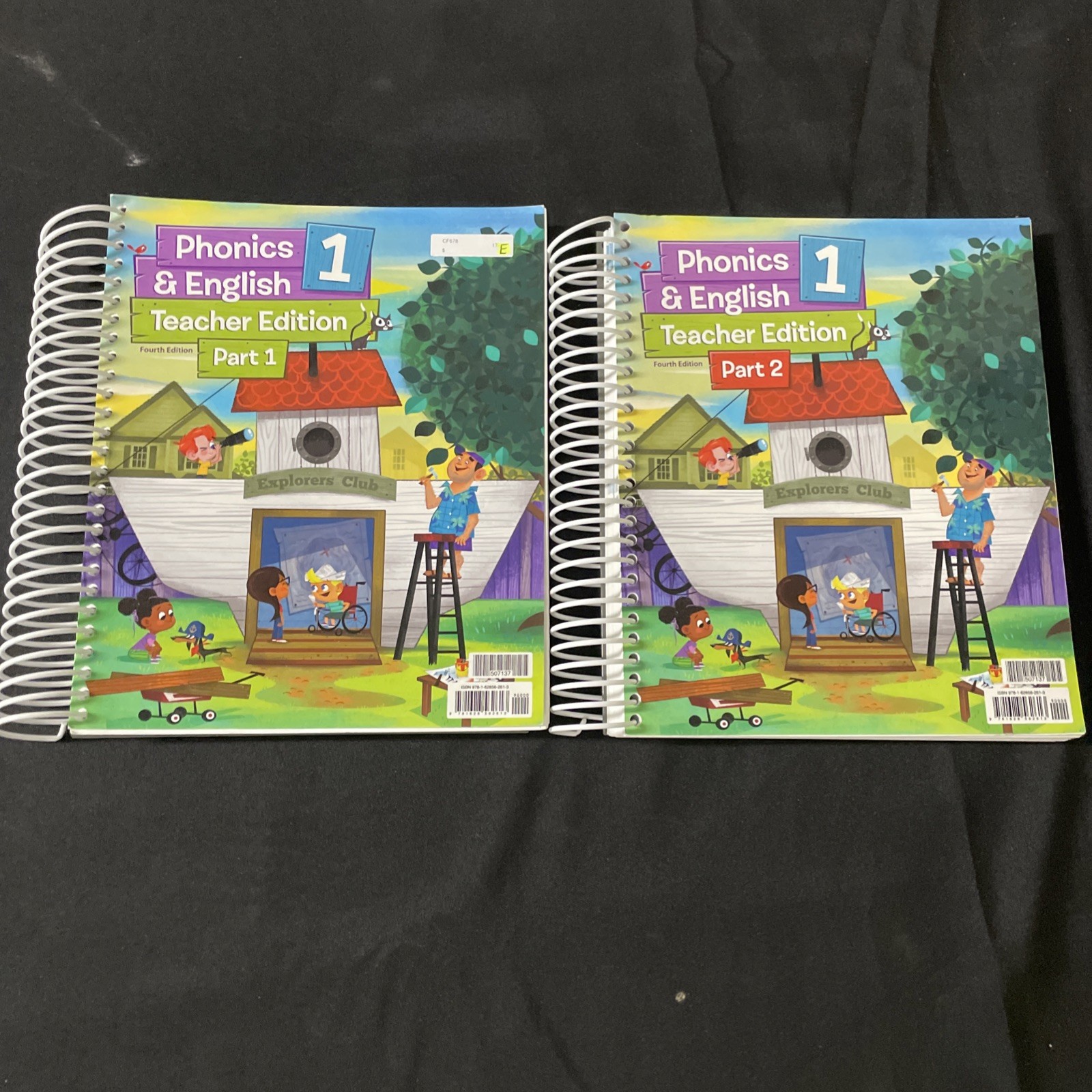 BJU Grade 1 Phonics and English 1 Teacher Edition – Two Volumes, Fourth Edition