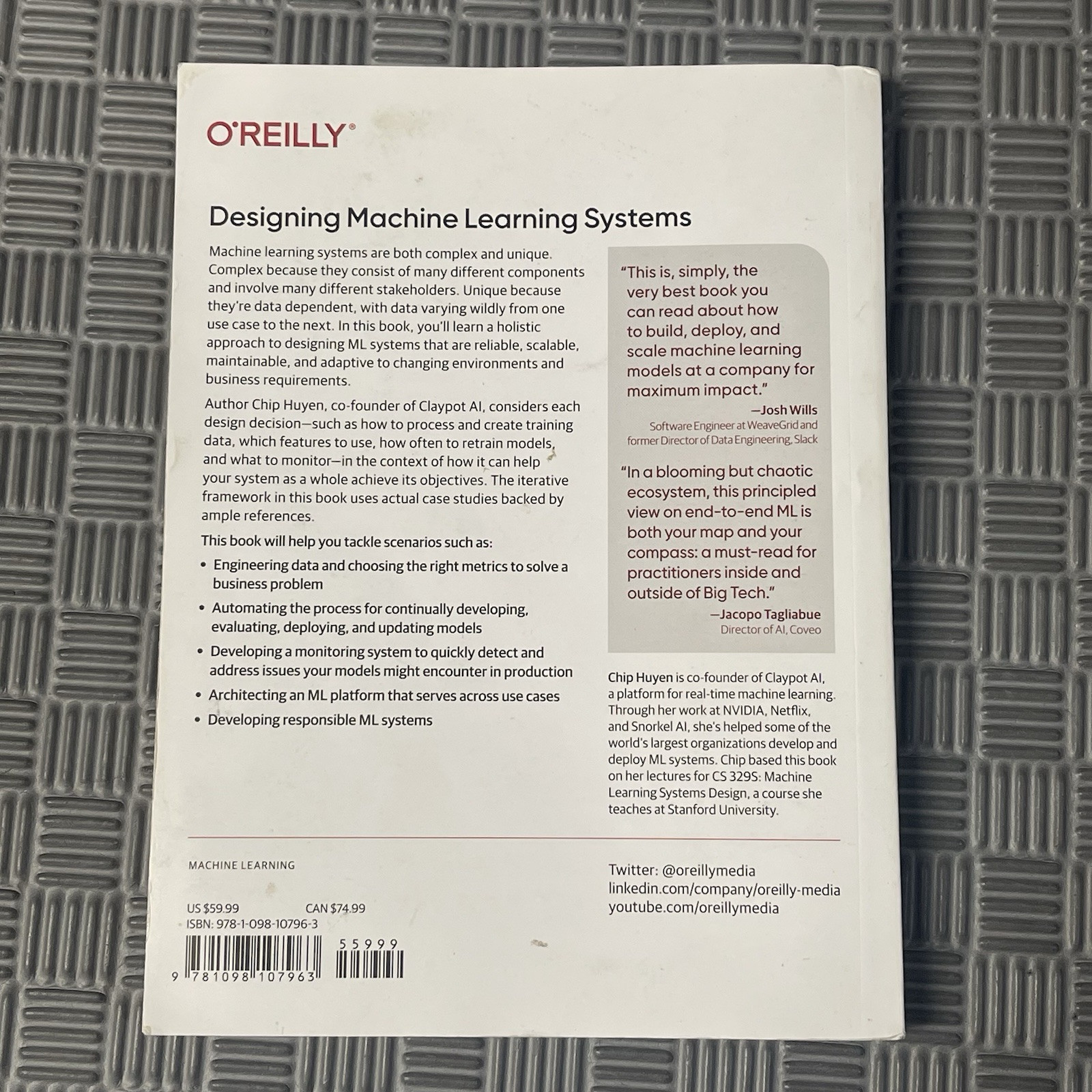 Designing Machine Learning Systems : An Iterative Process for…