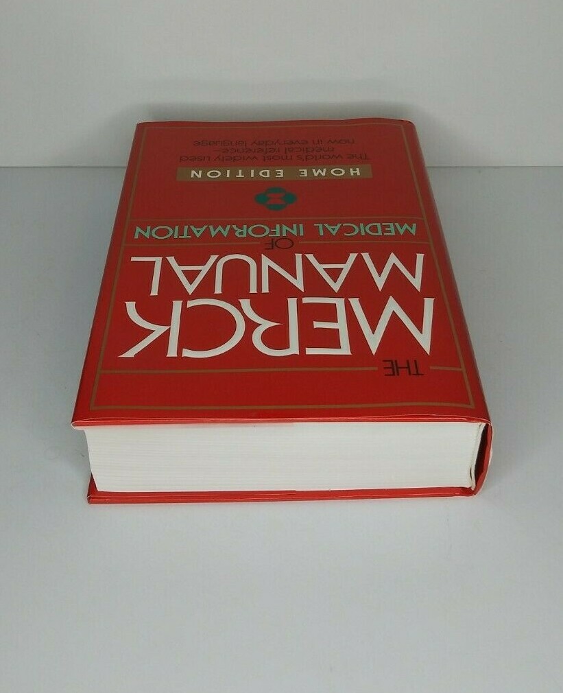 MERCK MANUAL of Medical Information Home Edition HC w/ Dust Jacket 1997