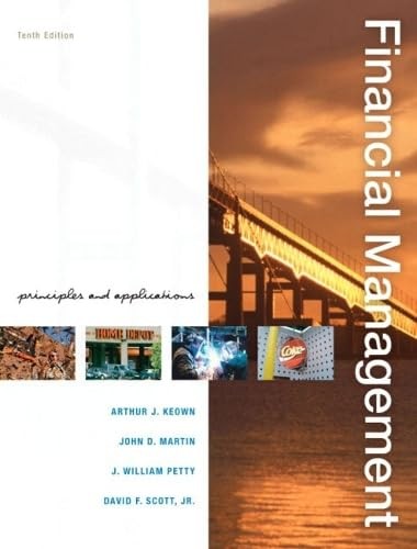 Financial Management: Principles and Applications