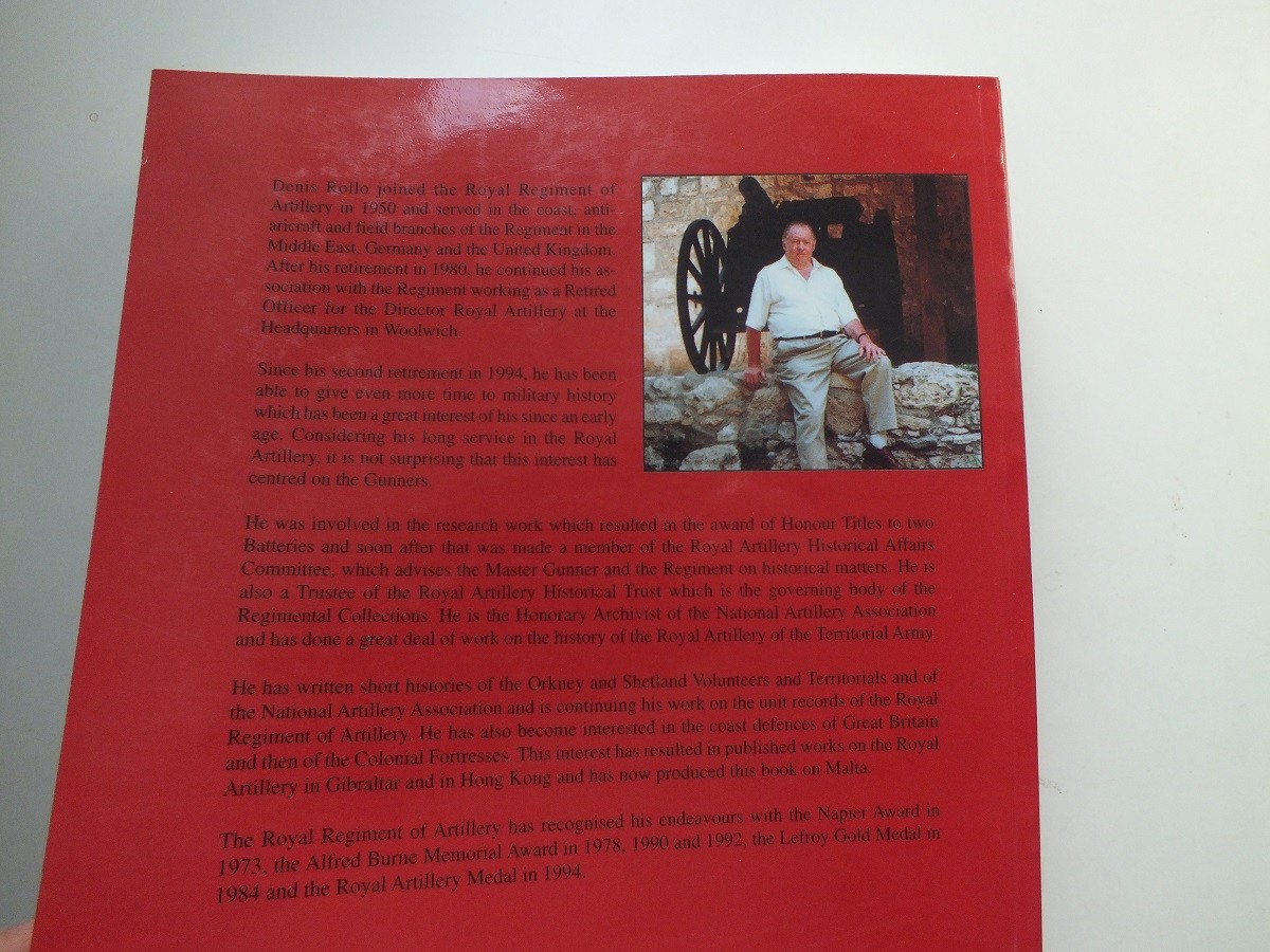 The Guns and Gunners of Malta by Denis Rollo
