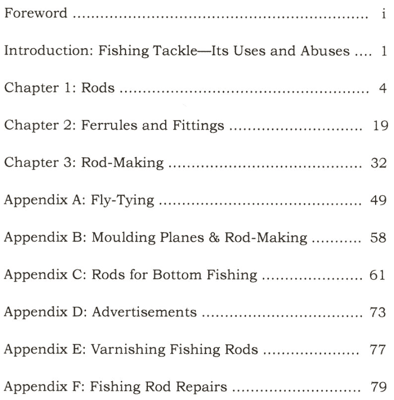 The Exchange & Mart Book of Rodmaking – Fishing Tackle Book