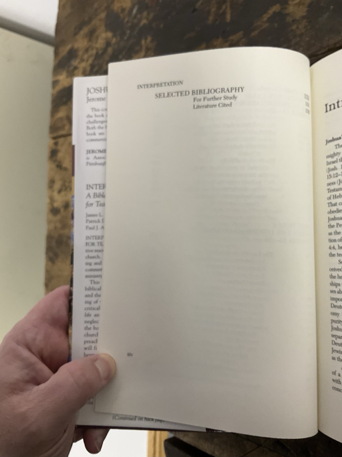 Interpretation: a Bible Commentary Ser.: Joshua by Jerome Creach (Hardcover)