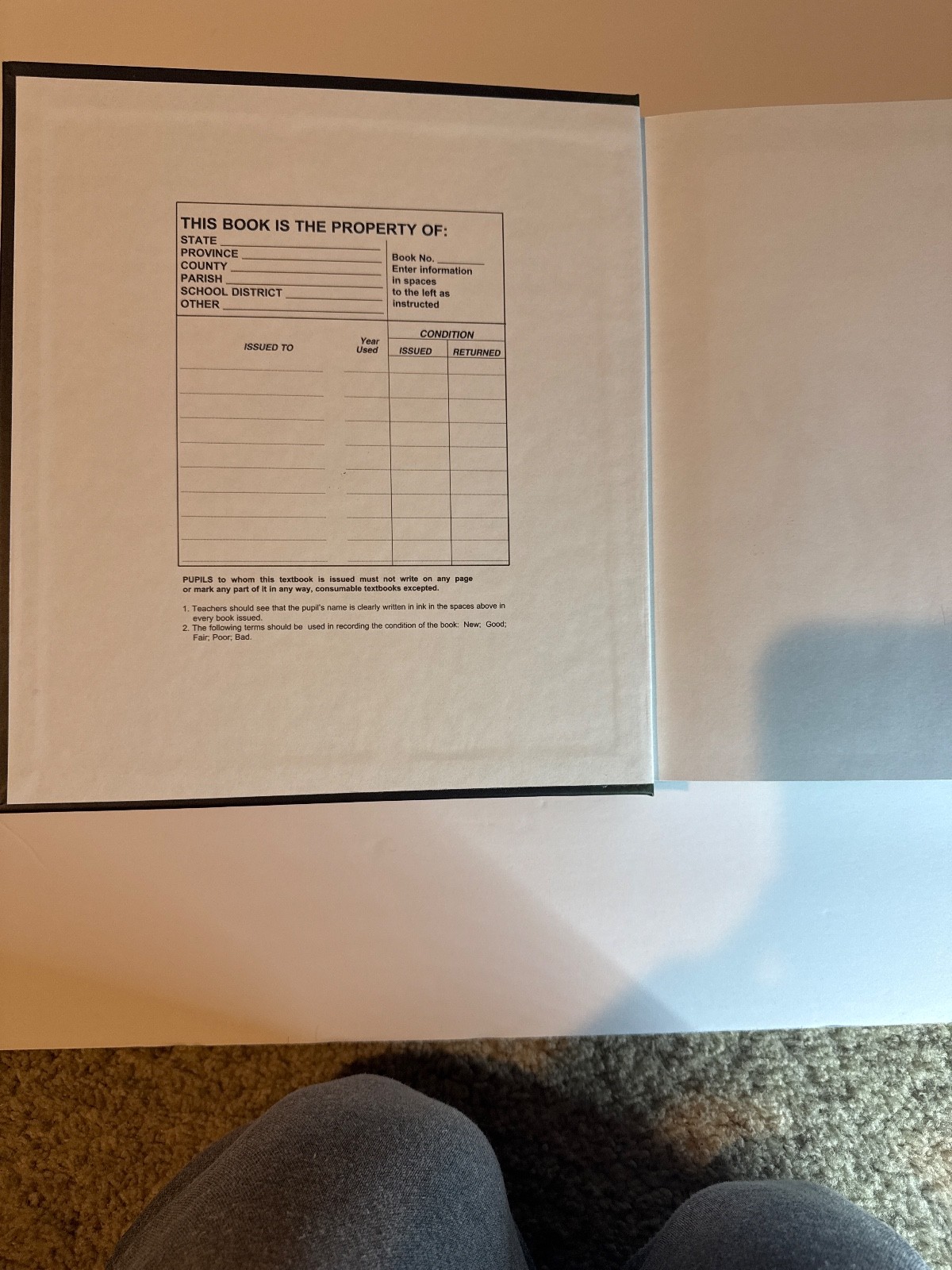 Prentice Hall Algebra 2 Textbook – Brand New, Never Used – School Stamp Inside