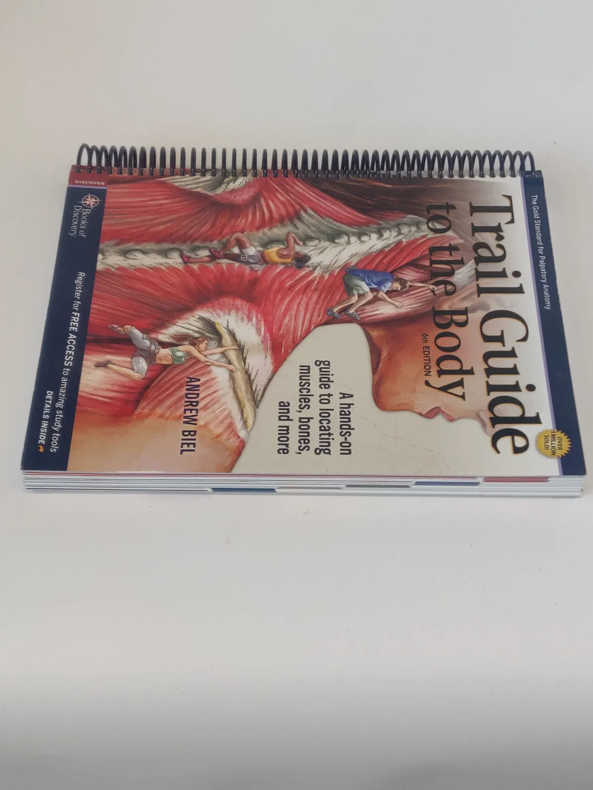 Books Of Discovery Trail Guide To The Body Spiral Bound Textbook White Sixth