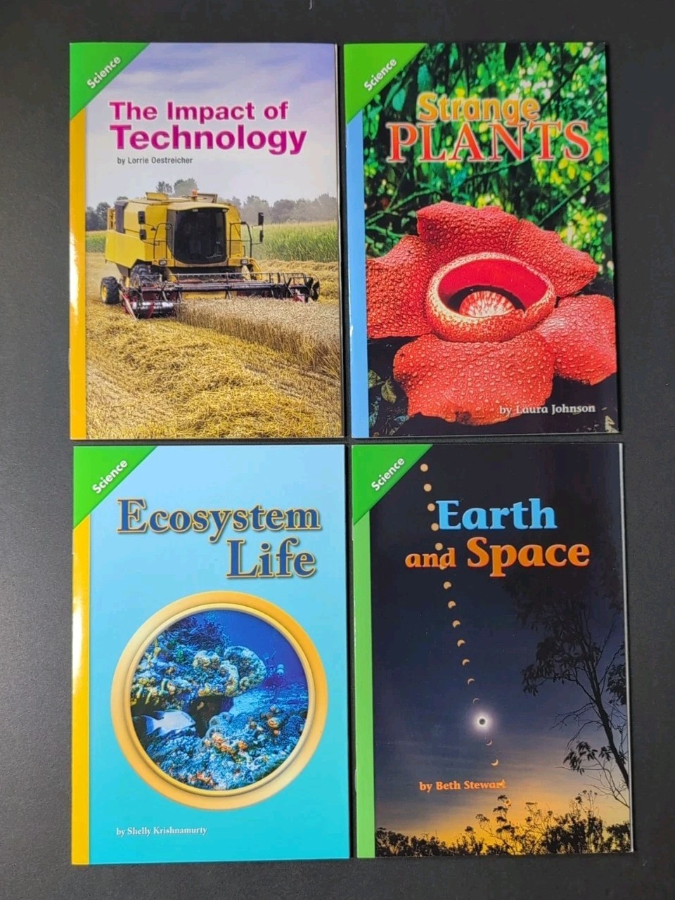 Lot Of 31 Pearson Interactive Science 4 Books- Very Good Learning School