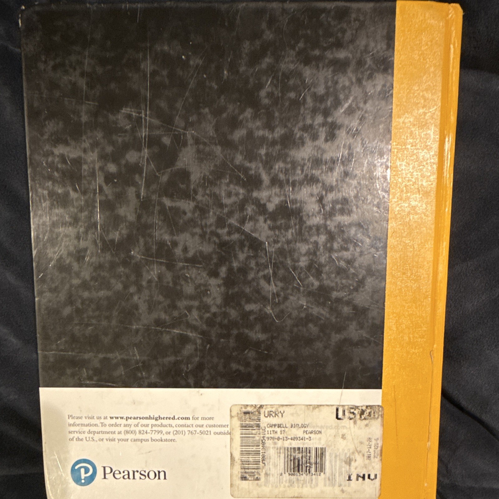 Campbell Biology 11th Edition Hardcover 2017 Pearson Urry Cain Reece