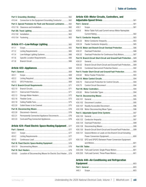 2026 Understanding the NEC, Volume 1 & 2 Textbook Set