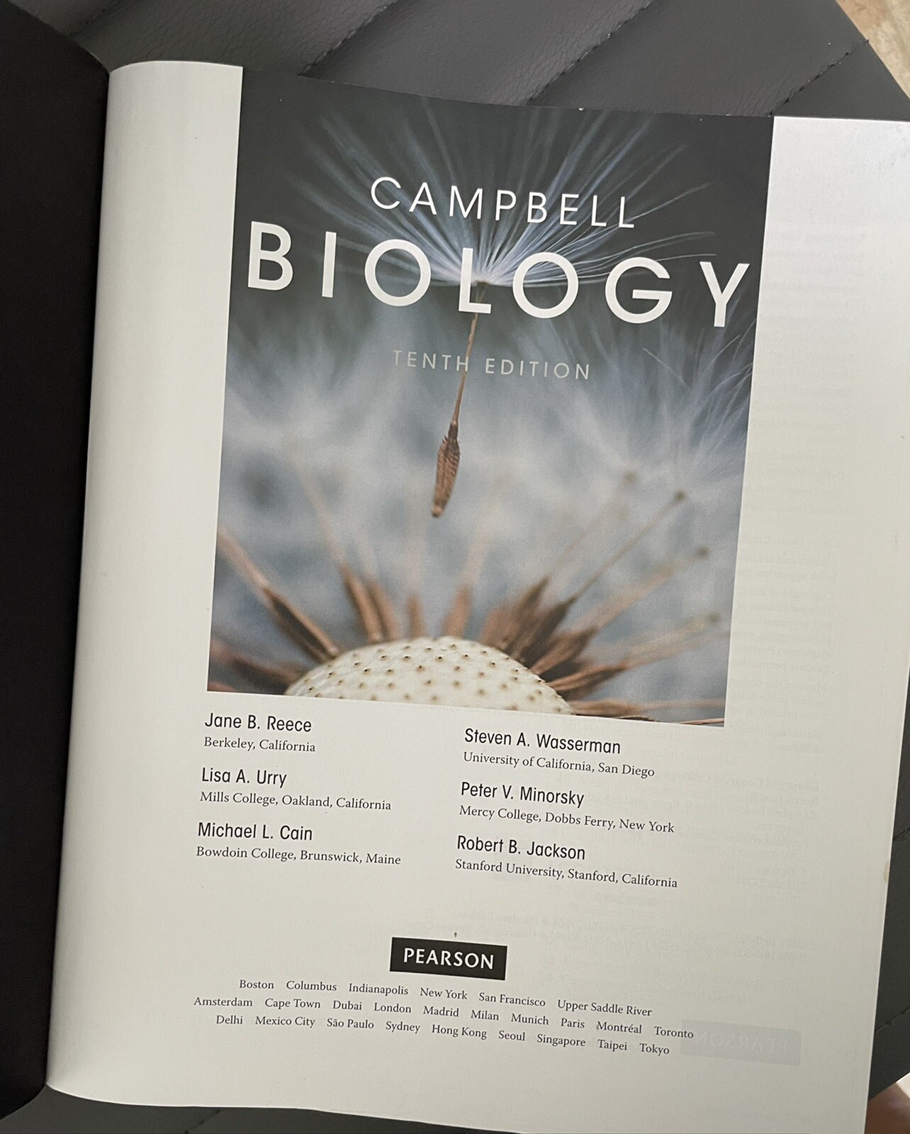 Campbell Biology by Lisa A. Urry, Peter V. Minorsky, Robert B. Jackson, Jane B. 