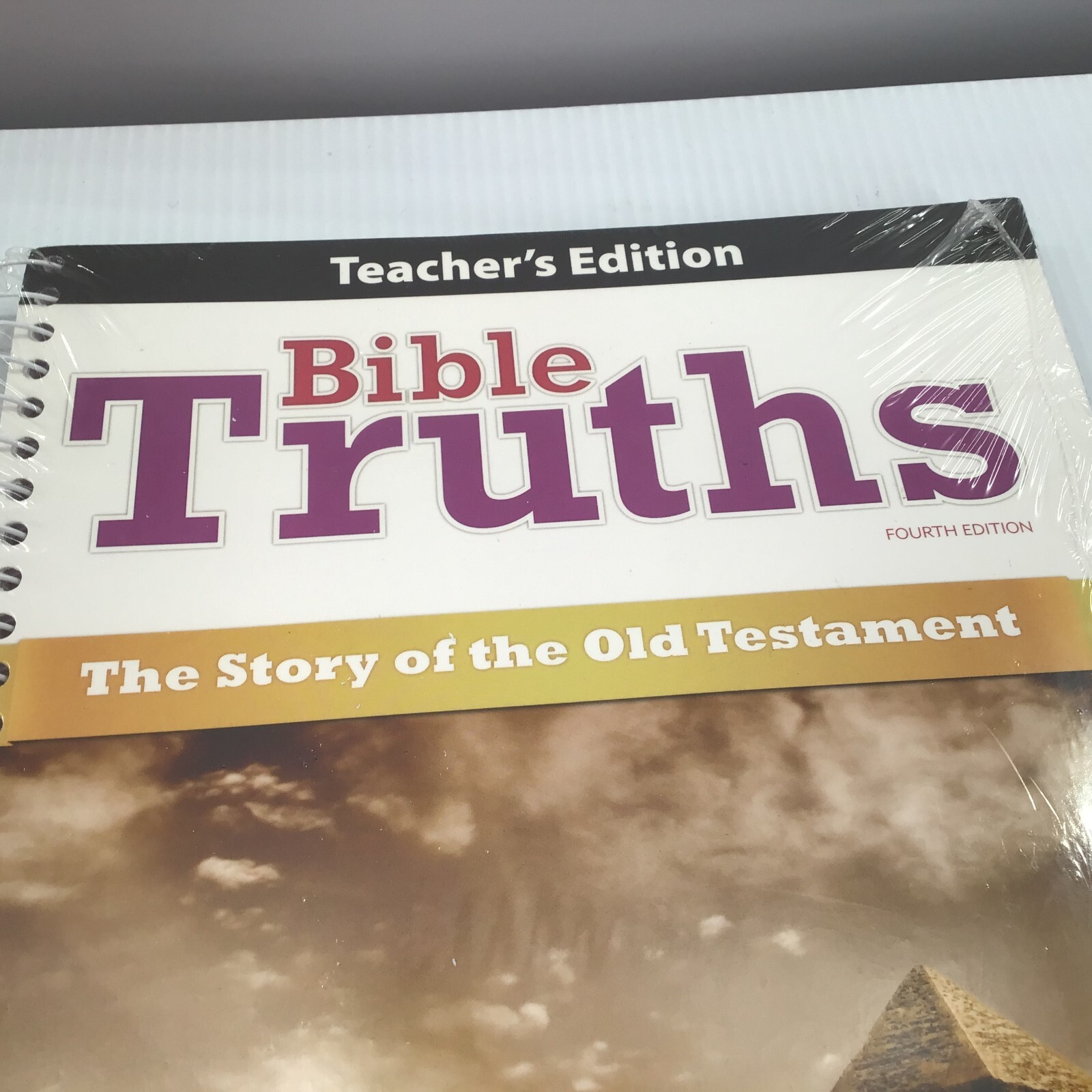 Bible Truths Level B – New W/CD-Rom- Teacher edition- Bob Jones University –