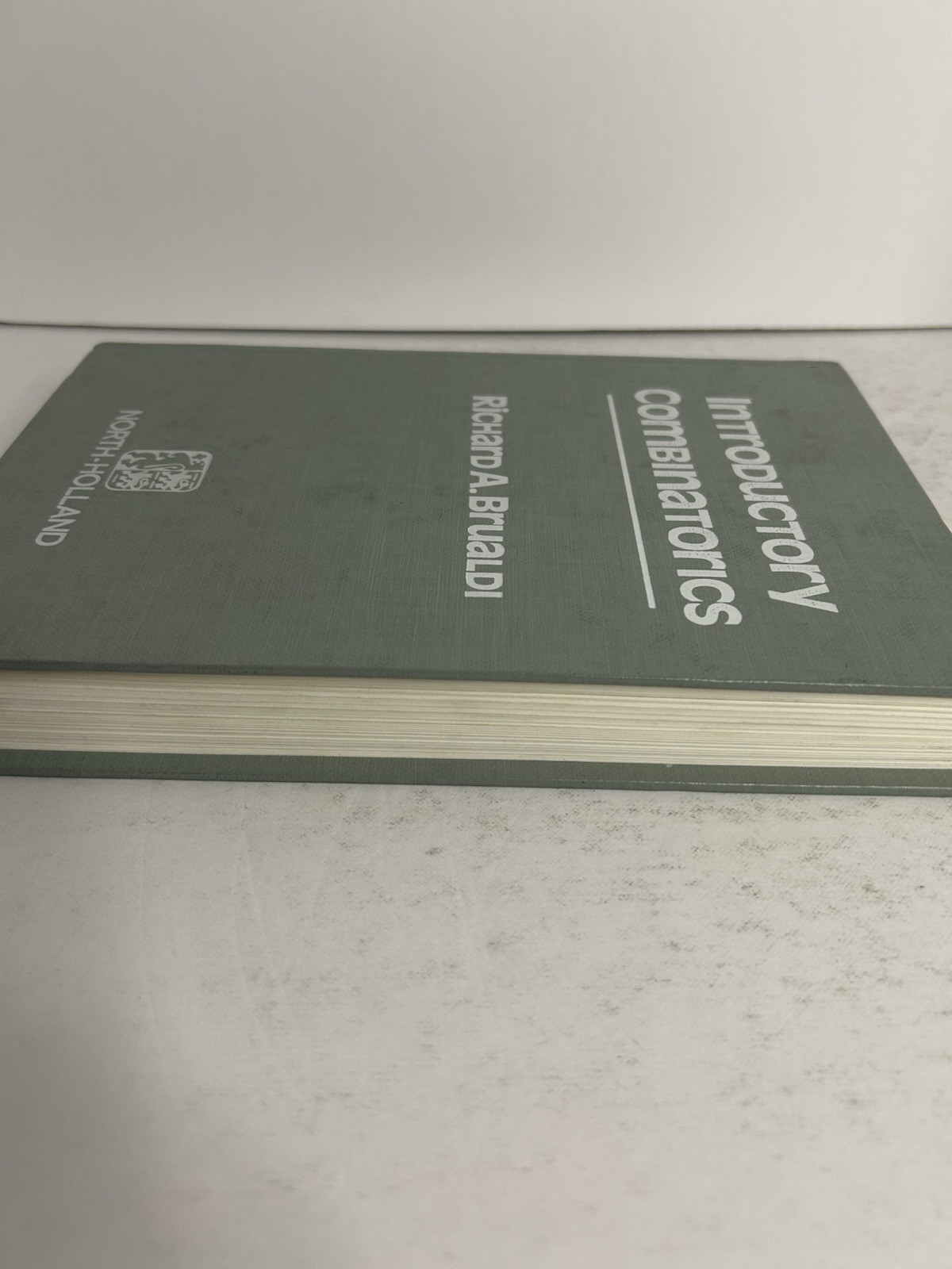 Introductory Combinatorics by Brualdi Richard – 1977 Vintage H/C