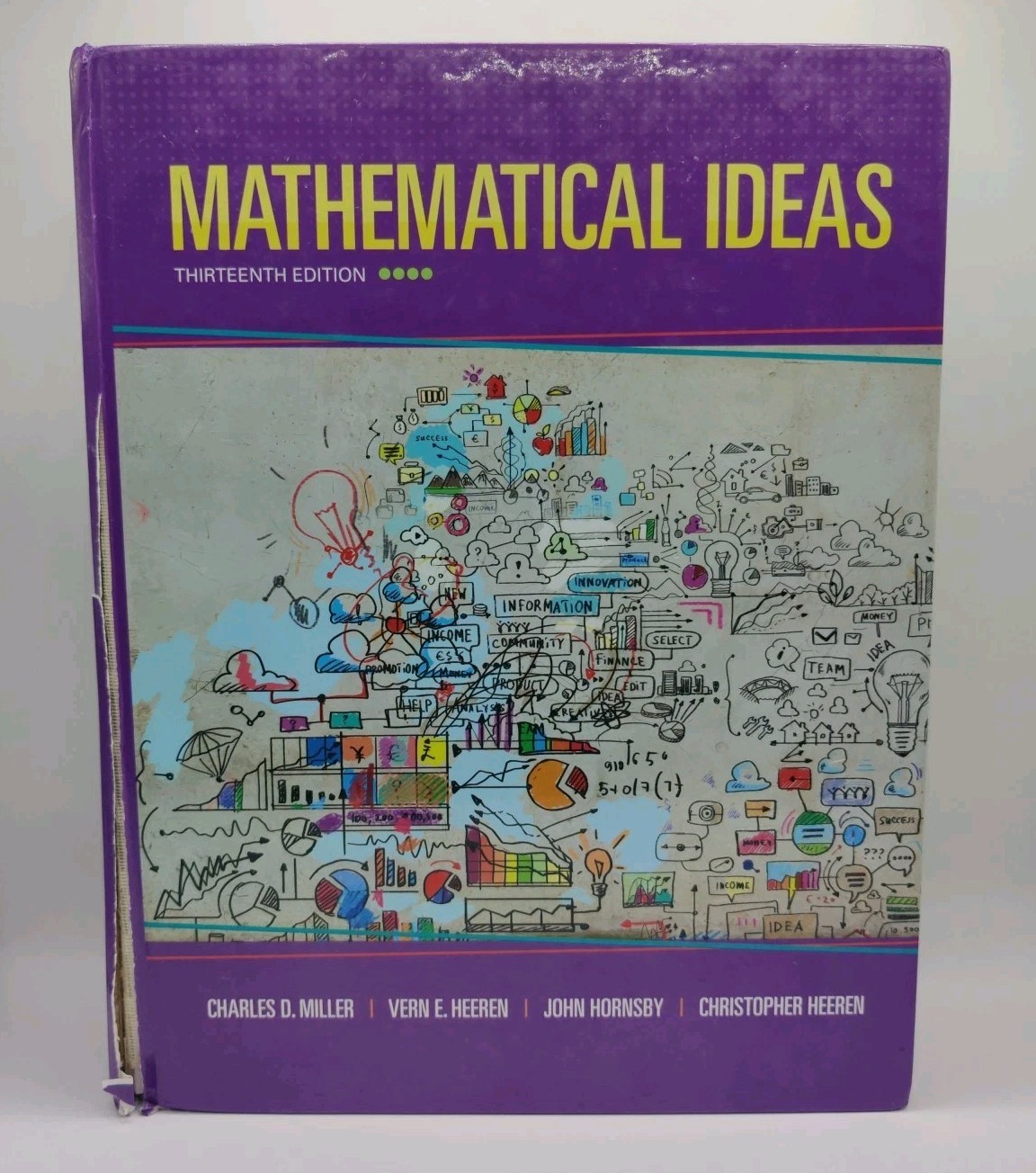 Mathematical Ideas by Miller, Heeren, Hornsby 13th Edition Hardcover Pearson