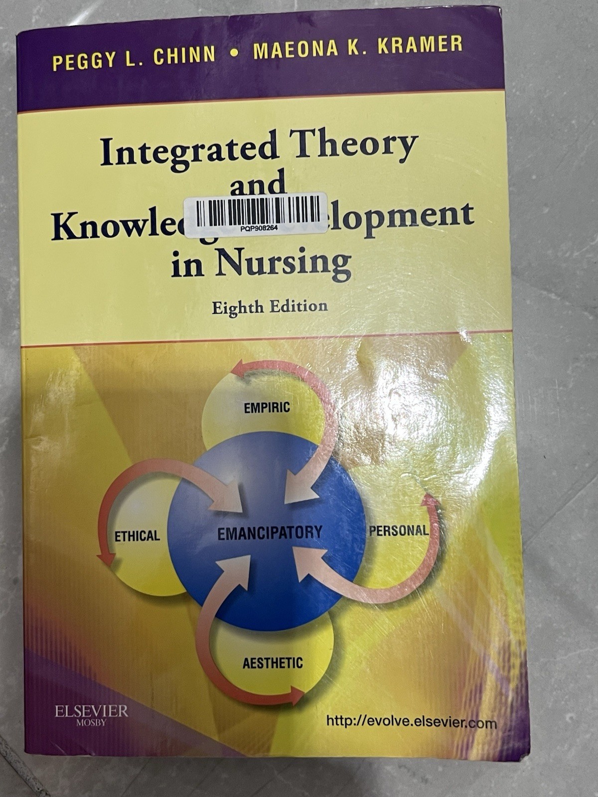 Elsevier Mosby Integrated Theory & Knowledge Development in Nursing 8th Ed PB