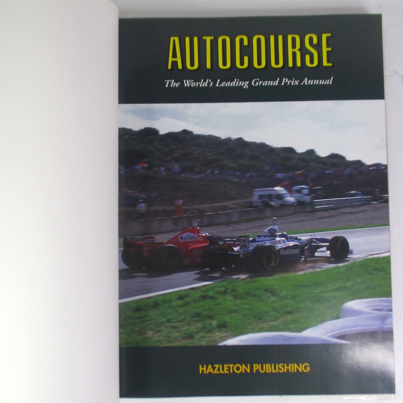 Autocourse 1997-1998 (Hardback Book, 1997 Hazelton) with Dust Jacket