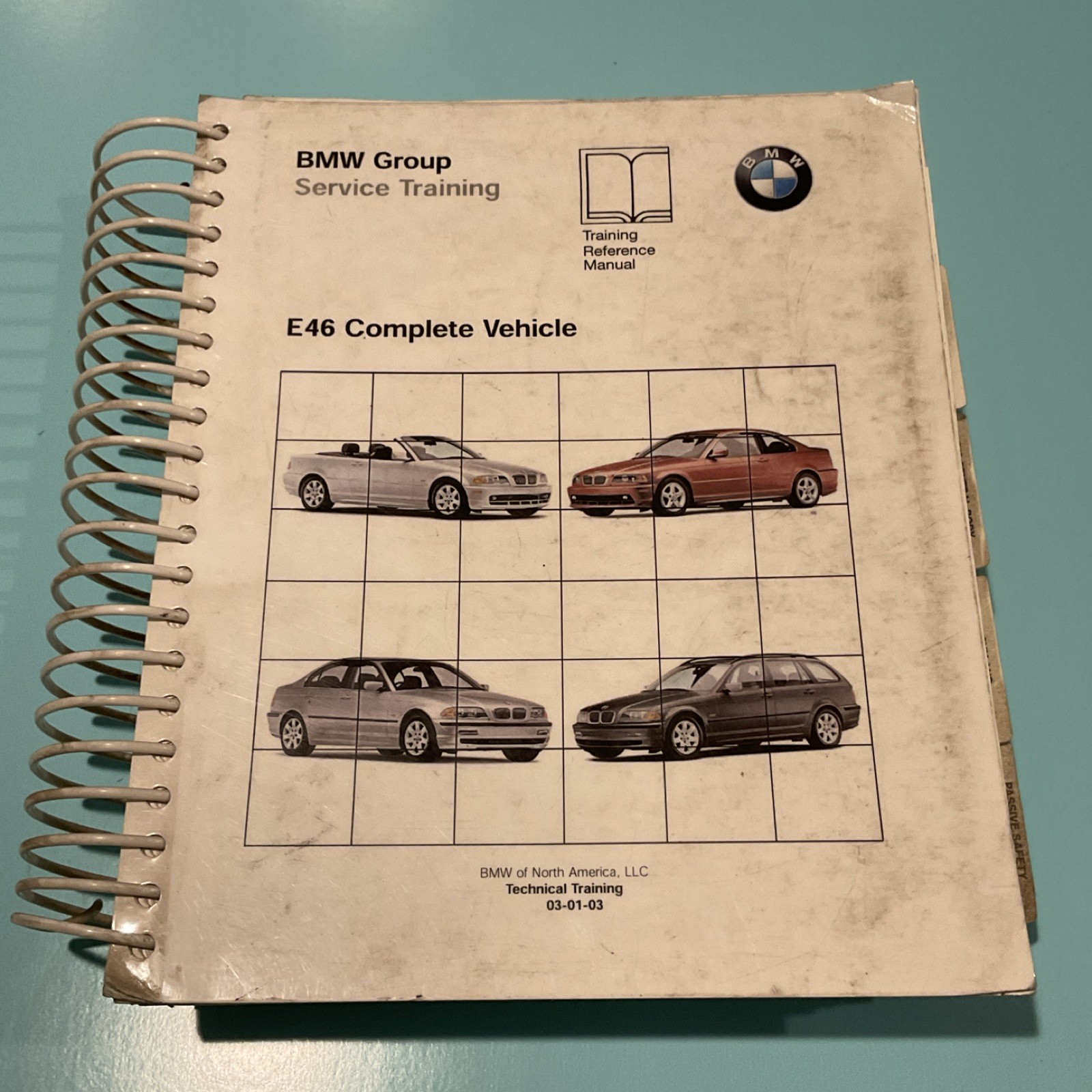BMW Group E46 Complete Vehicle Technical Training Manual