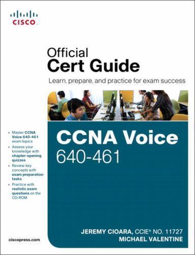 CCNA Voice 640-461 Official Cert Guide – hardcover, 1587204177, Jeremy Cioara