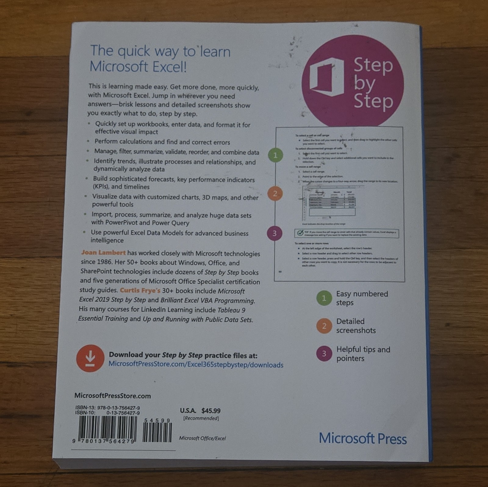 Step by Step Ser.: Microsoft Excel Step by Step (Office 2021 and Microsoft 365)