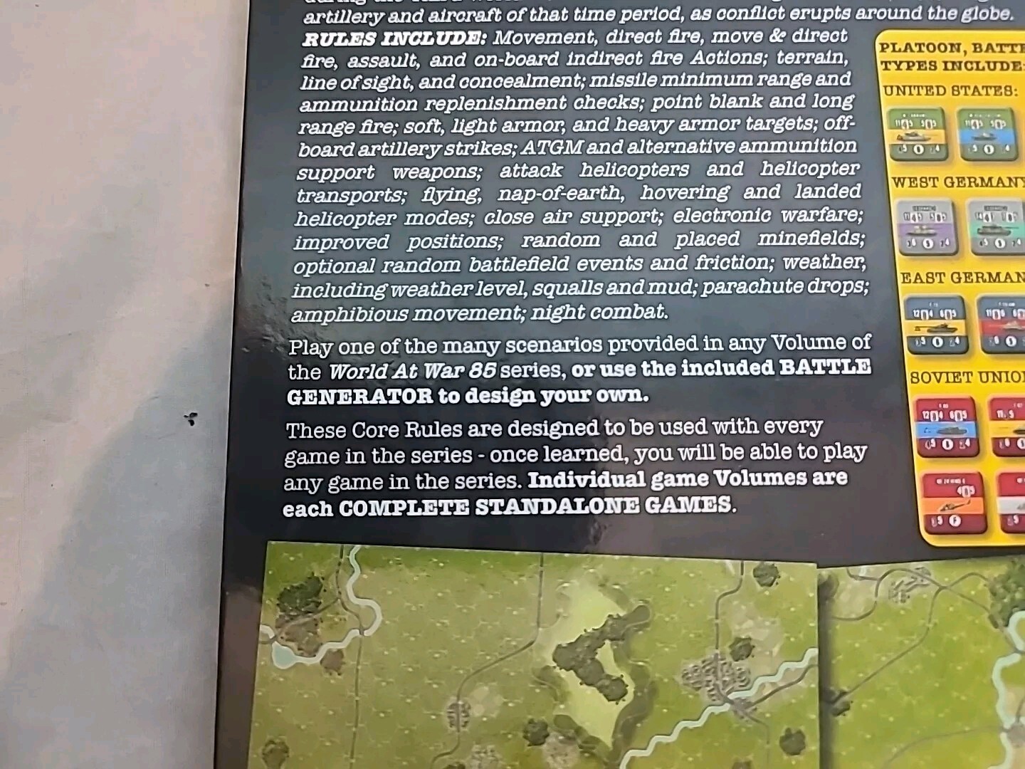 World At War 85 Core Rules v2.0 by David Heath